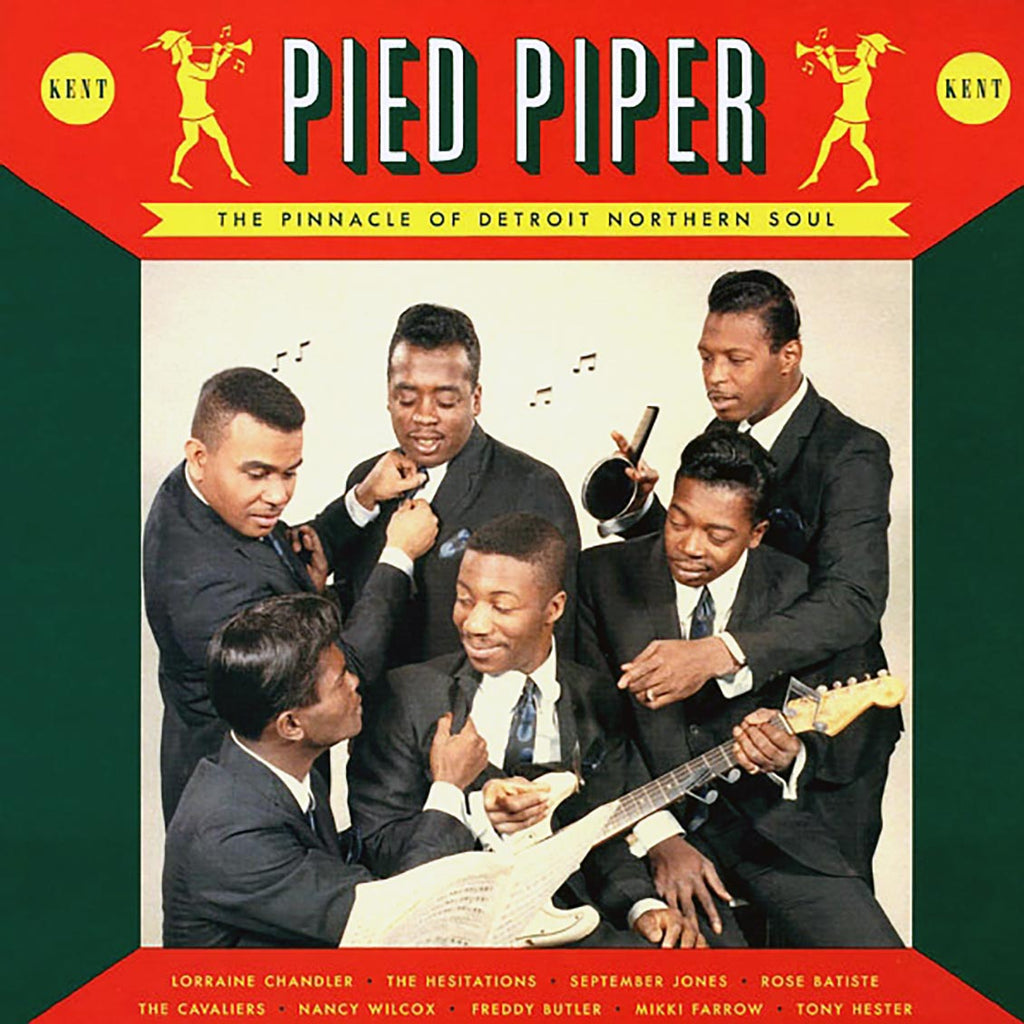 Nancy Wilcox, September Jones, The Cavaliers, Freddy Butler, Etc. - Pied Piper: The Pinnacle Of Detroit Northern Soul vinyl LP front cover