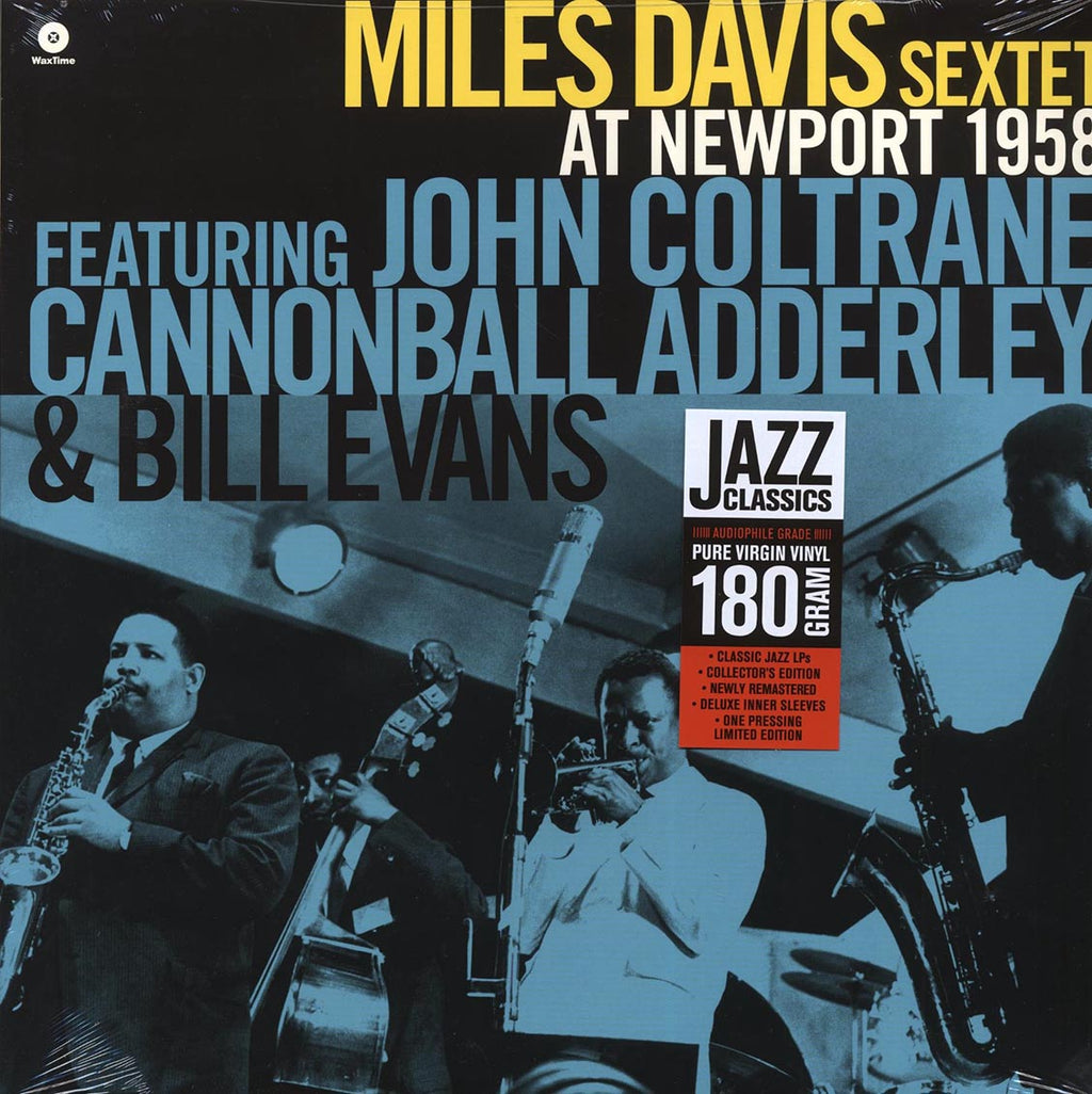 Miles Davis - Sextet At Newport 1958 (ltd. ed.) (180g) (remastered) vinyl LP front cover