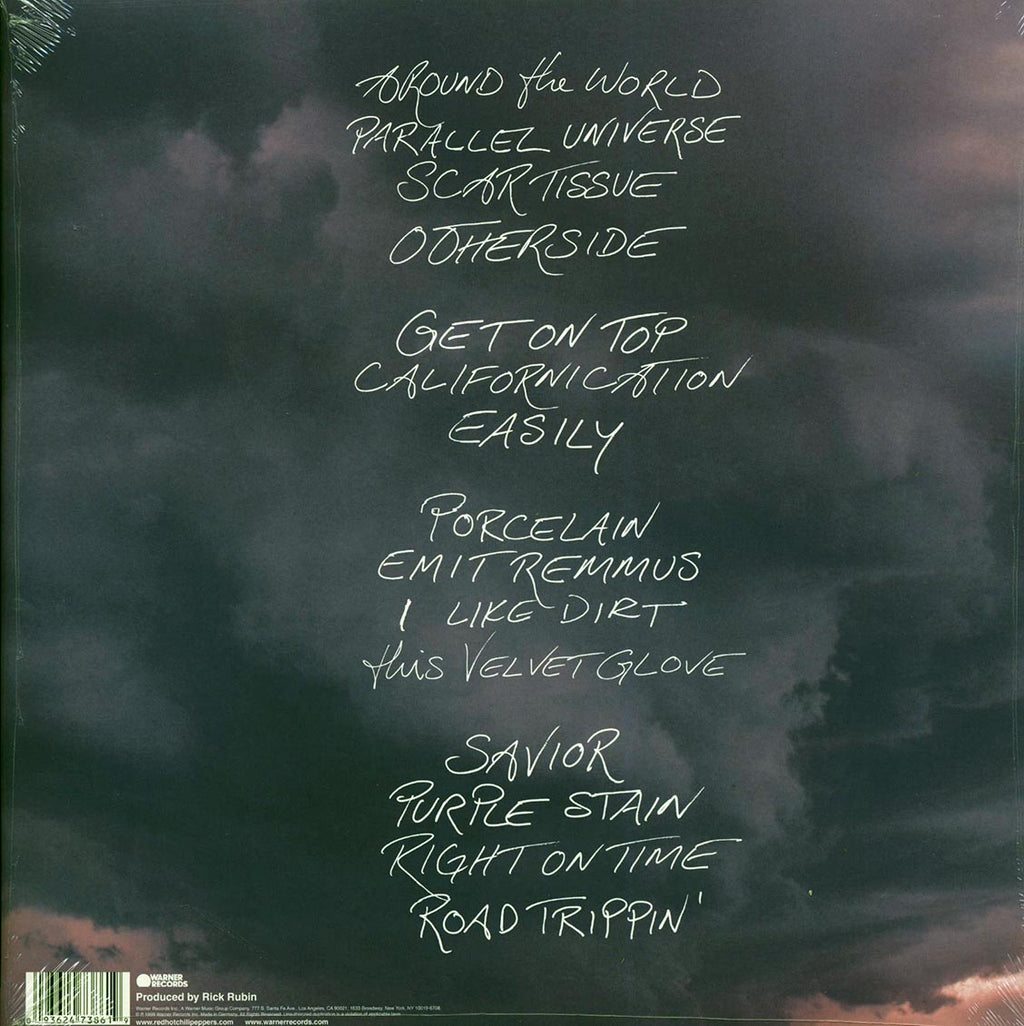 Red Hot Chili Peppers - Californication (2xLP) (180g) vinyl LP back cover
