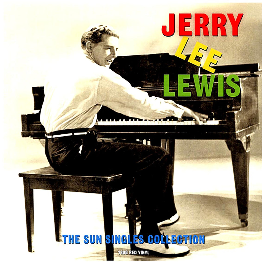Jerry Lee Lewis - The Sun Singles Collection (180g) (colored vinyl) vinyl LP front cover