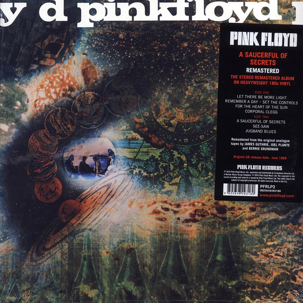 Pink Floyd - A Saucerful Of Secrets (180g) vinyl LP front cover