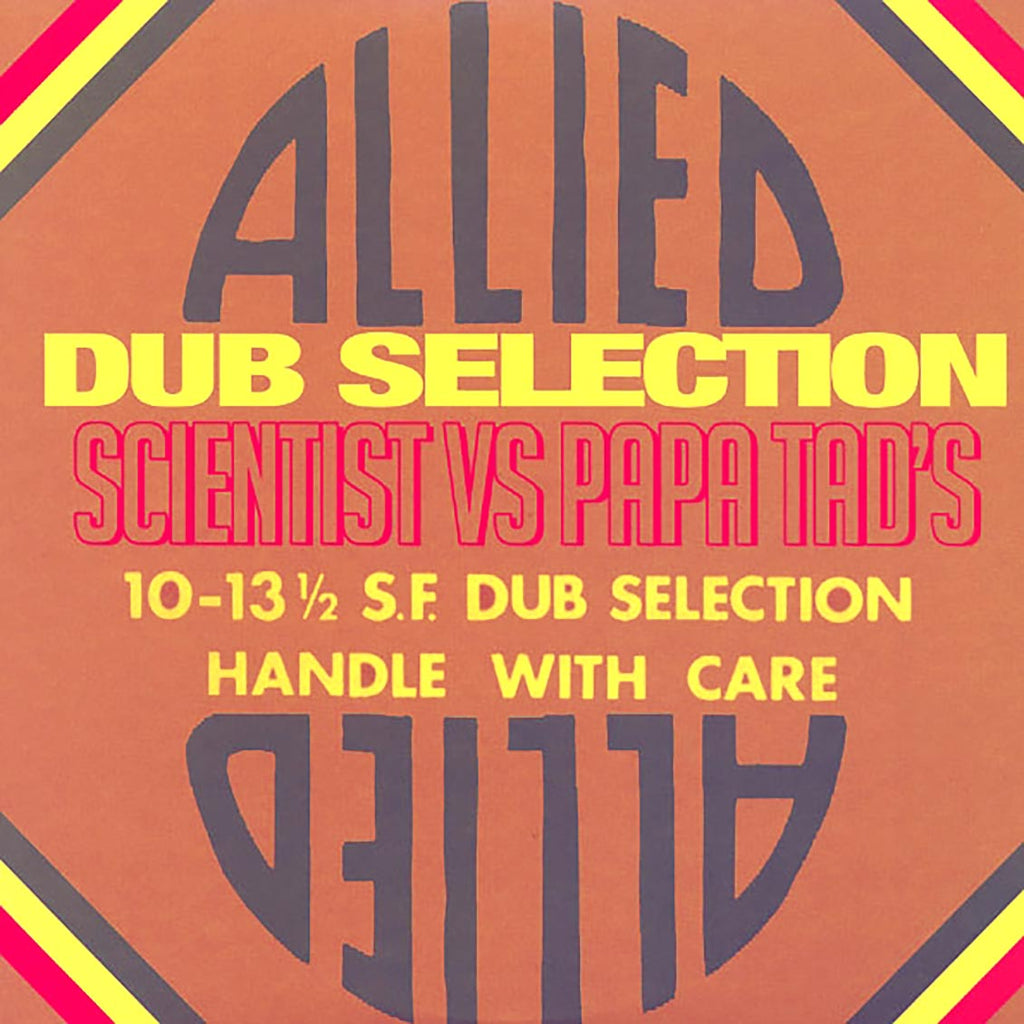 Scientist - Allied Dub Selection: Scientist Vs. Papa Tad's (US press) vinyl LP front cover