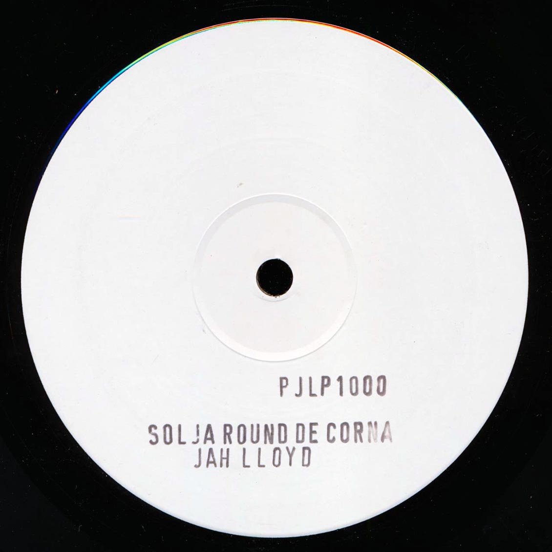Jah Lloyd - Soldier Round The Corner (Plain Jacket) (UK press) (ltd. ed.) vinyl LP front cover