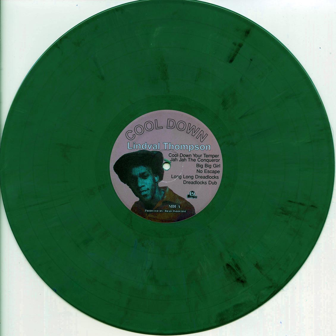Linval Thompson - Cool Down (Plain Jacket) (ltd. ed.) (colored vinyl) vinyl LP front cover