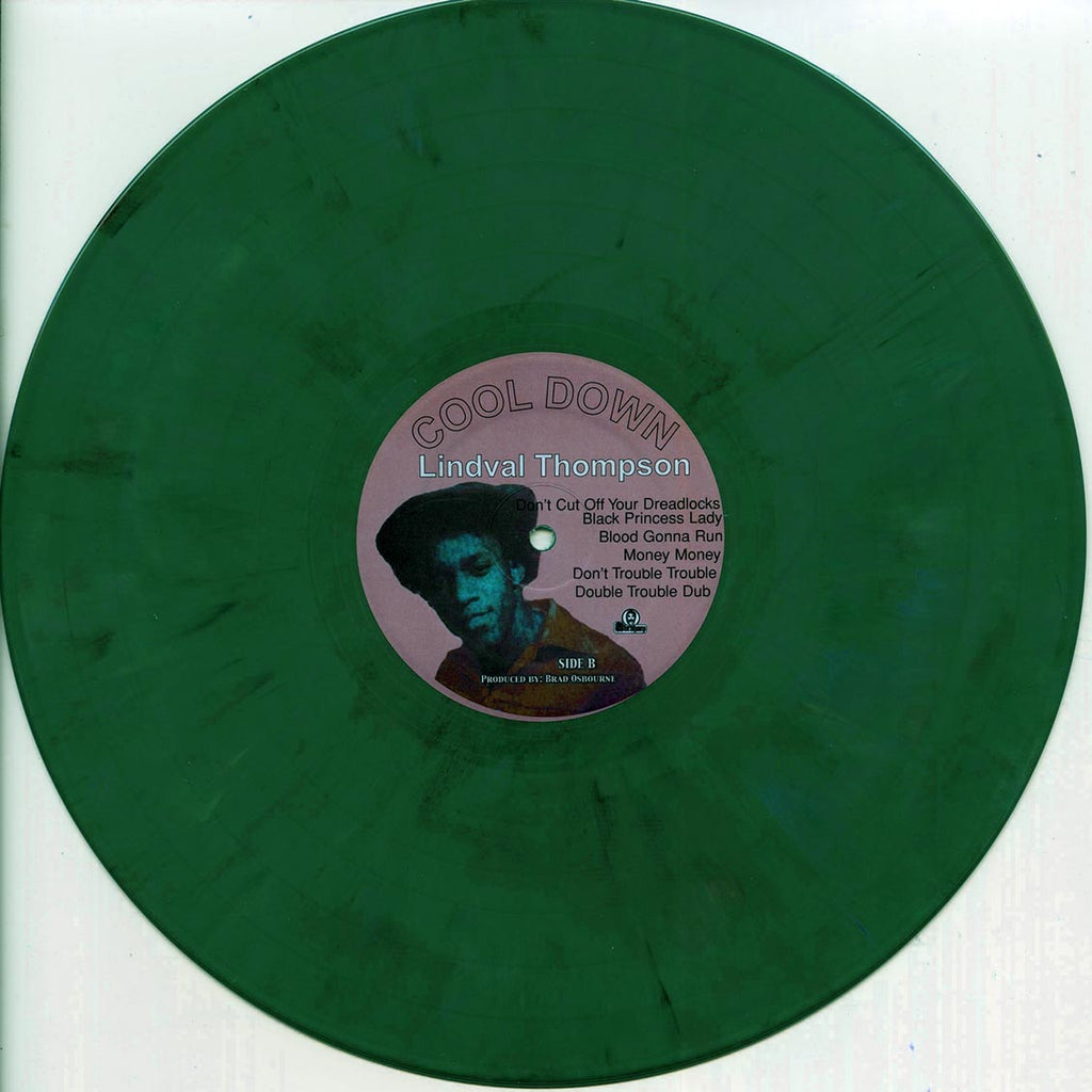Linval Thompson - Cool Down (Plain Jacket) (ltd. ed.) (colored vinyl) vinyl LP back cover