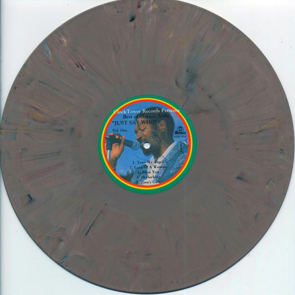 Horace Andy - Best Of Volume 1: Just Say Who (Plain Jacket) (ltd. ed.) (colored vinyl) vinyl LP front cover