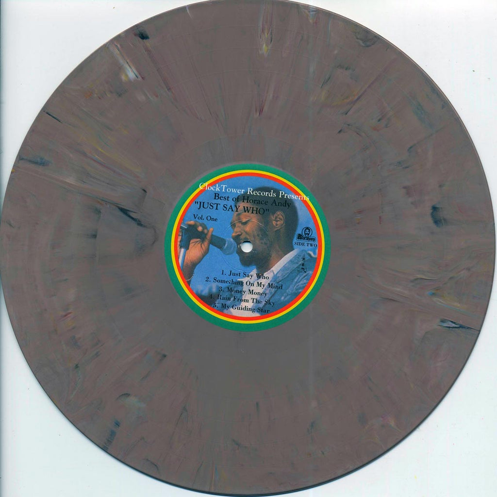 Horace Andy - Best Of Volume 1: Just Say Who (Plain Jacket) (ltd. ed.) (colored vinyl) vinyl LP back cover
