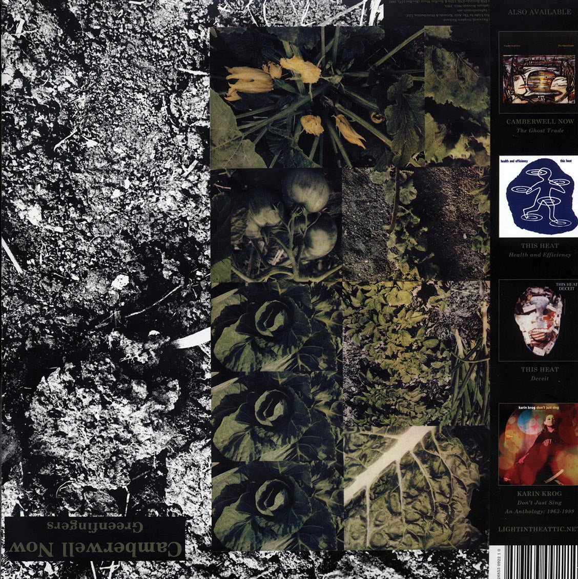 The Camberwell Now - Meridian/ Greenfingers: The EP Collection (ltd. ed.) (incl. mp3) vinyl LP back cover
