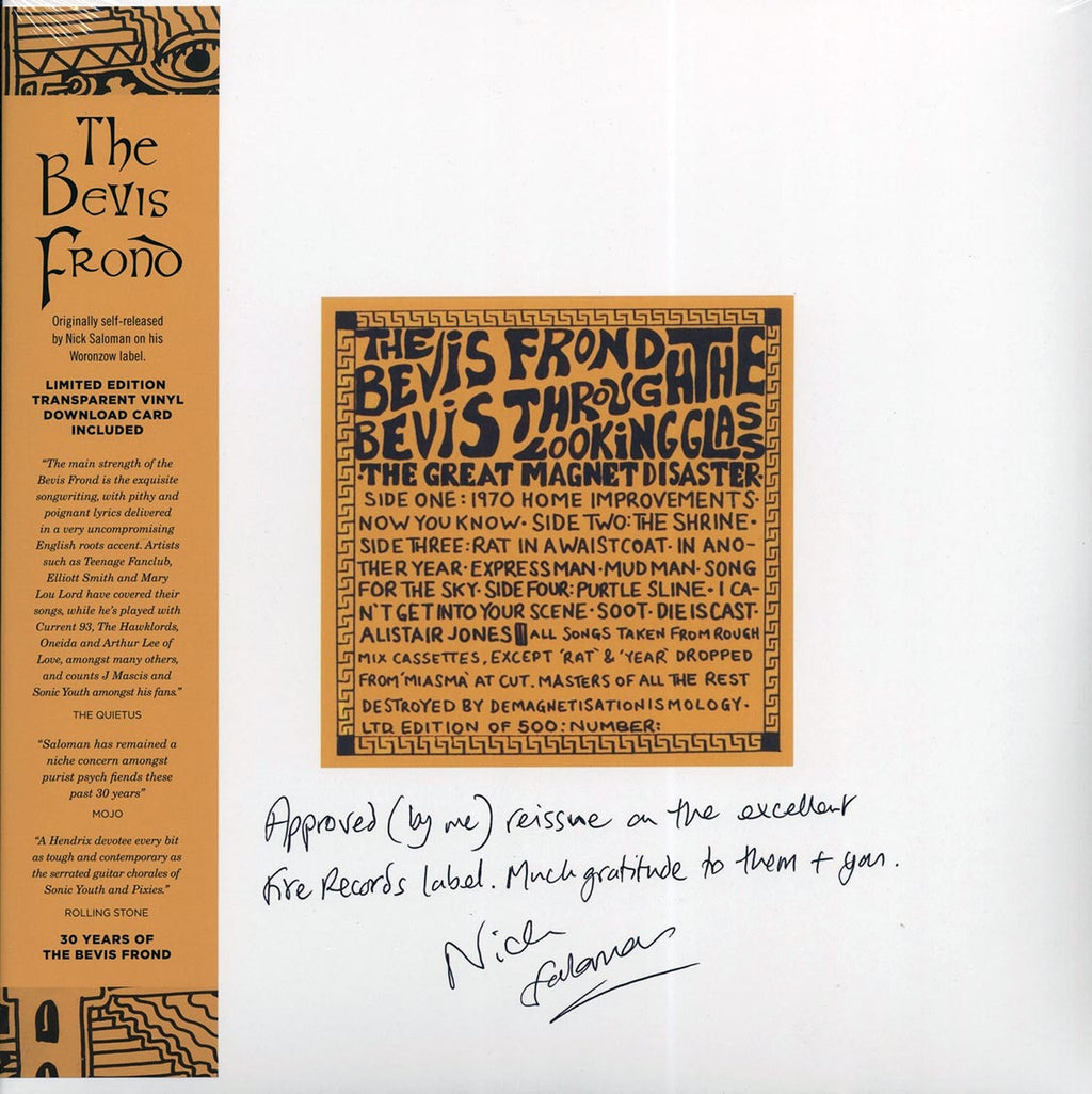 The Bevis Frond - Bevis Through The Looking Glass (RSD 2017) (ltd. ed.) (2xLP) (incl. mp3) (colored vinyl) vinyl LP front cover