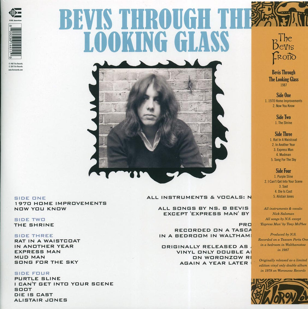 The Bevis Frond - Bevis Through The Looking Glass (RSD 2017) (ltd. ed.) (2xLP) (incl. mp3) (colored vinyl) vinyl LP back cover