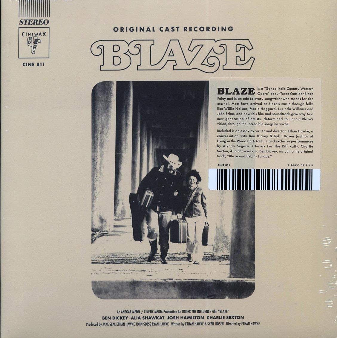 Ben Dickey & Original Cast - Blaze: Original Cast Recording vinyl LP front cover