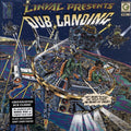 Scientist, The Roots Radics, Barrington Levy, Barry Brown, Jr. Reid, Etc. - Linval Presents Dub Landing + Bonus Vocals Album (2xLP) (remastered) vinyl LP front cover