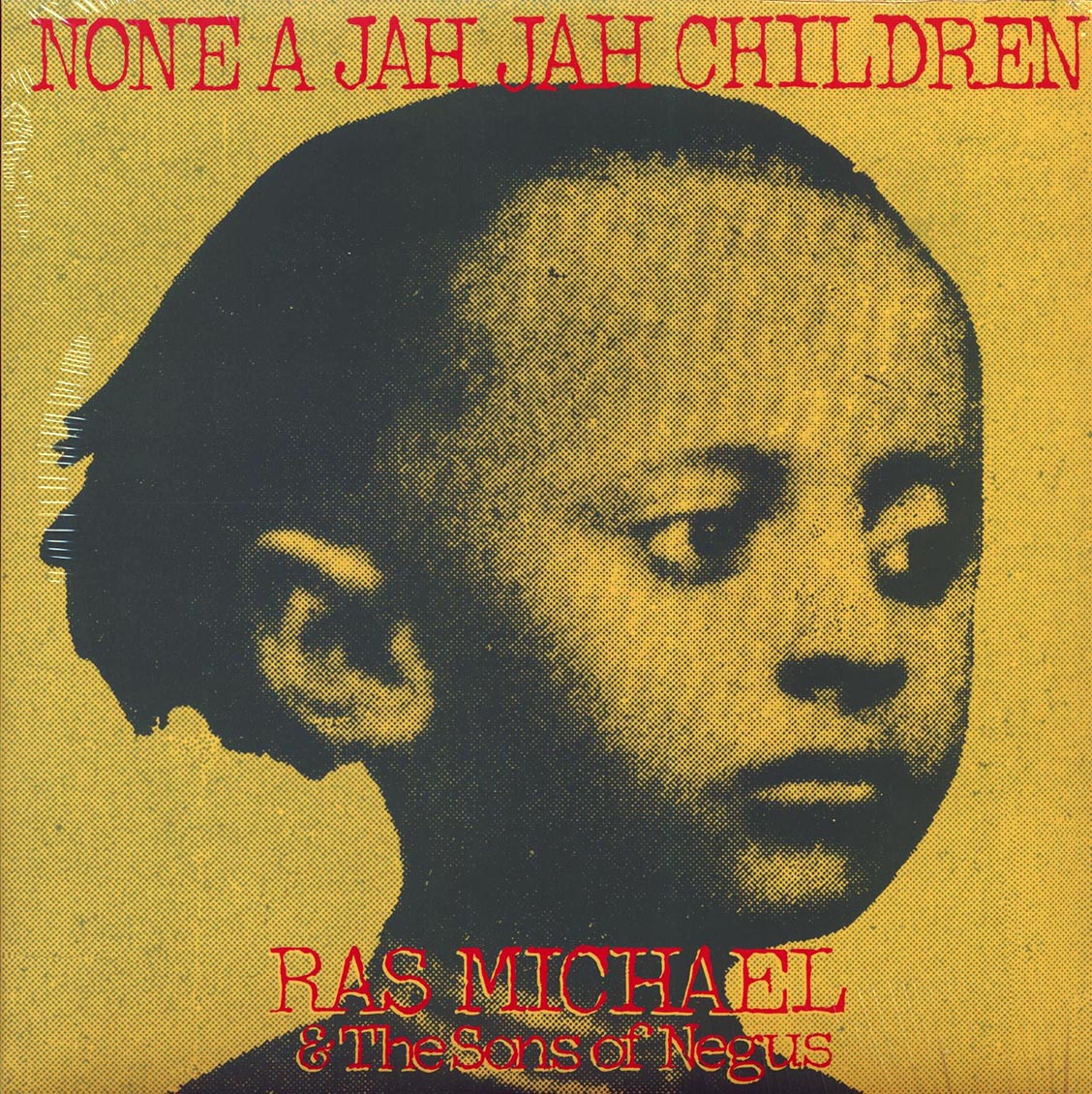 Ras Michael & The Sons Of Negus - None A Jah Jah Children vinyl LP front cover