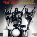 Girls Take Over, The Lady-bugs, Kathy Lynn & The Playboys, Etc. - Girls With Guitars Take Over! (180g) vinyl LP front cover