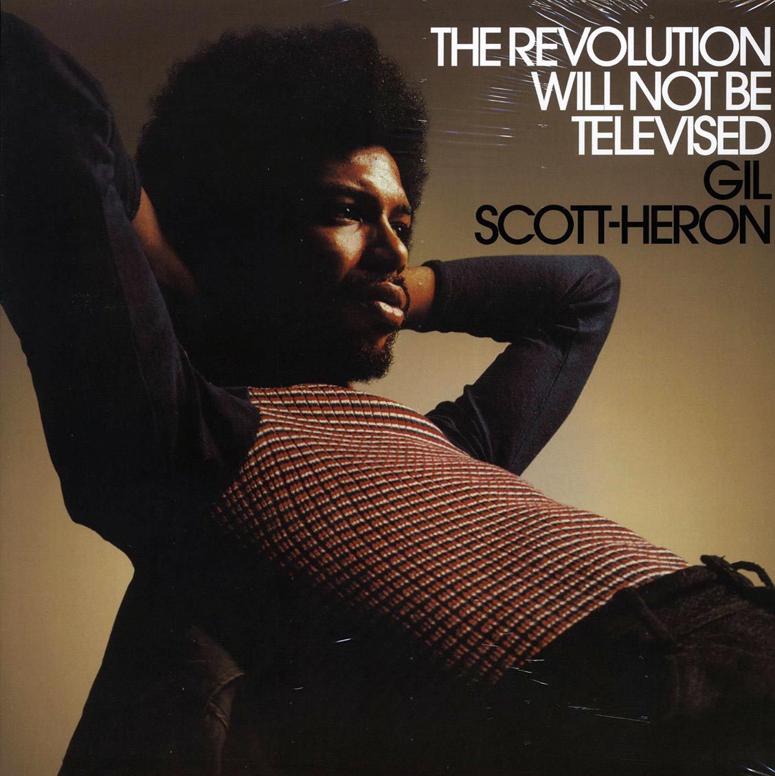 Gil Scott-Heron - The Revolution Will Not Be Televised vinyl LP front cover