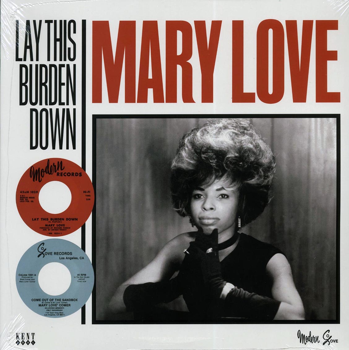 Mary Lowe - Lay This Burden Down vinyl LP front cover