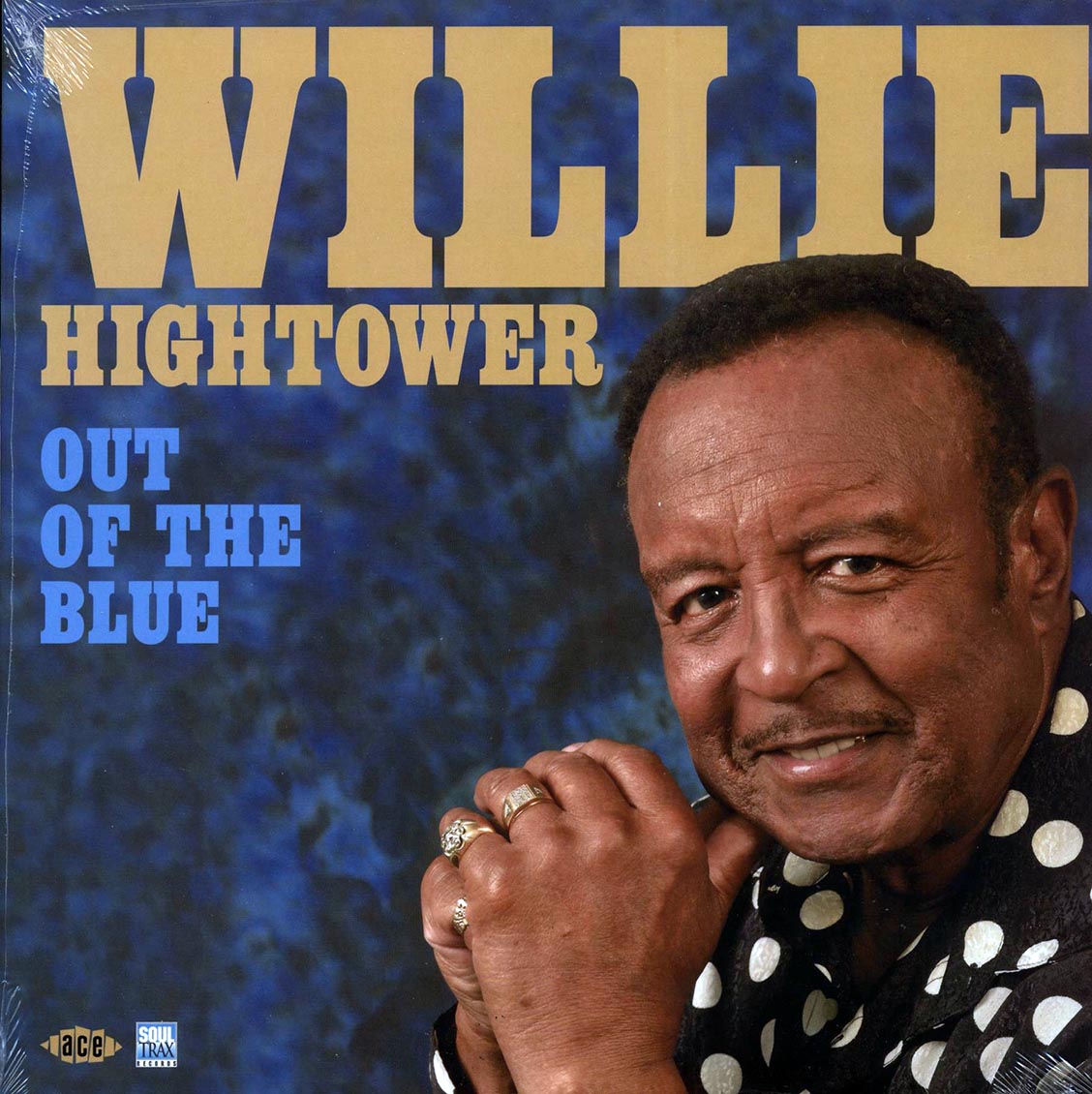 Willie Hightower - Out Of The Blue vinyl LP front cover