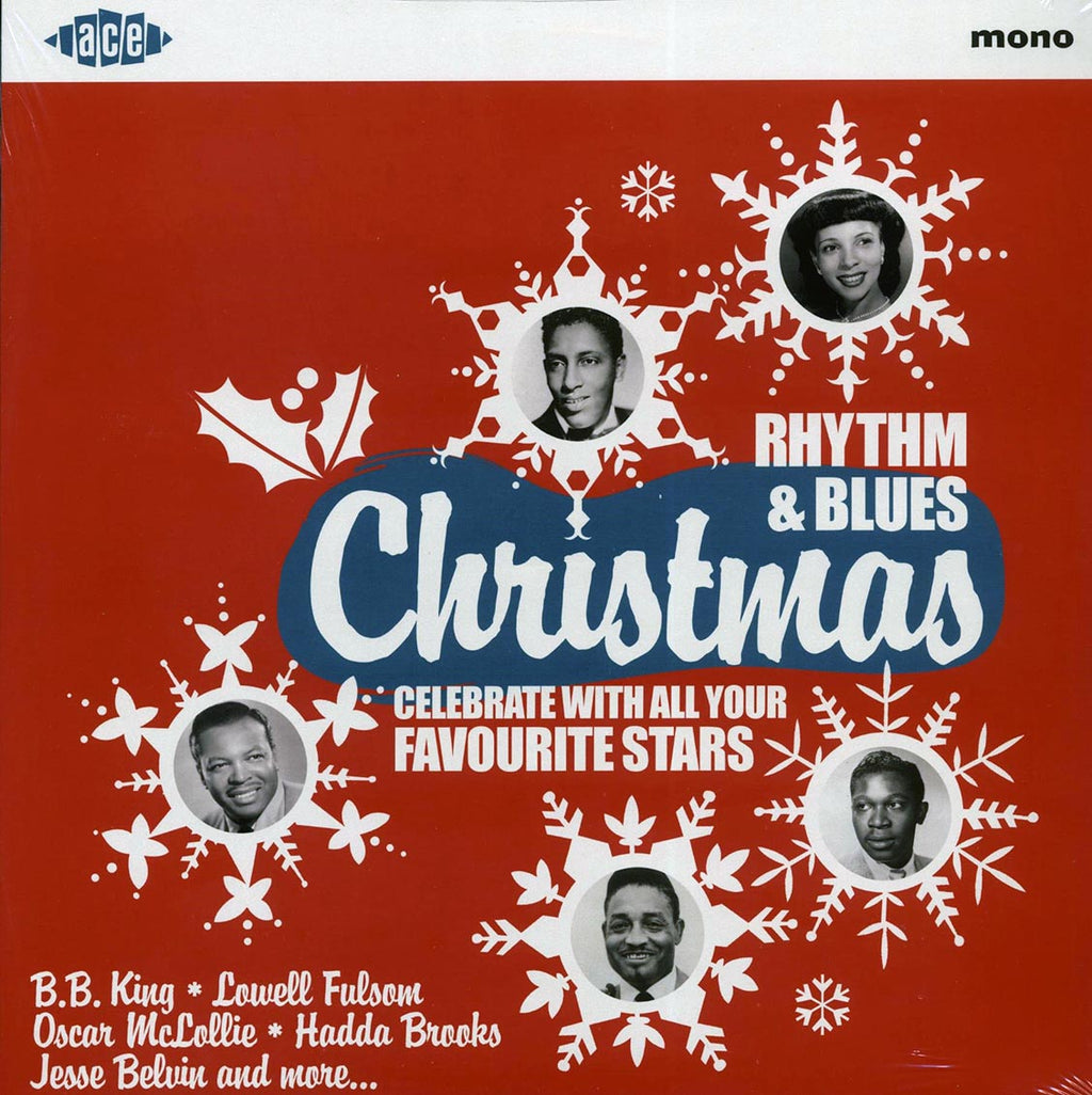 BB King, Smokey Wilson, Lowell Fulsom, Etc. - Rhythm & Blues Christmas vinyl LP front cover