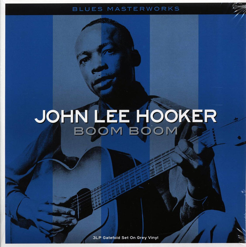 John Lee Hooker - Boom Boom: Blues Masterworks (3xLP) (colored vinyl) vinyl LP front cover