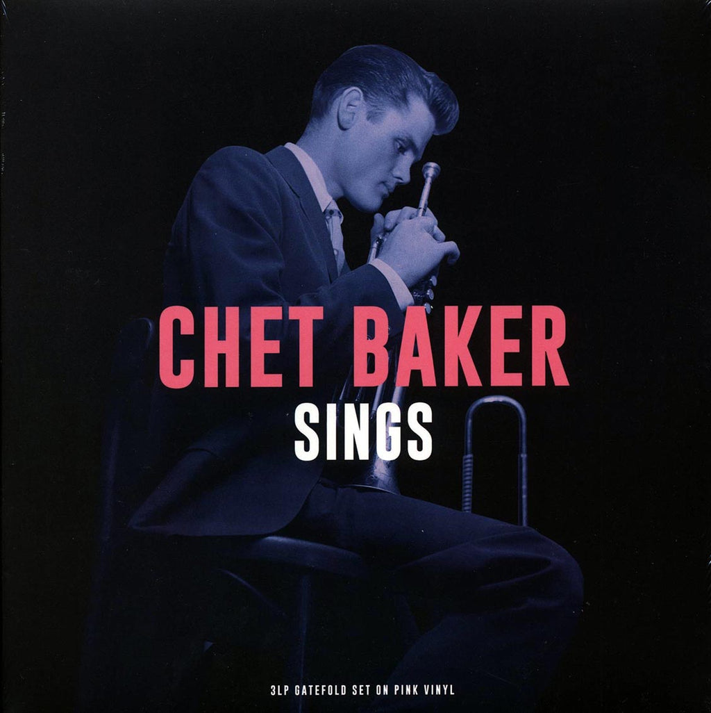 Chet Baker - Sings (3xLP) (pink vinyl) vinyl LP front cover
