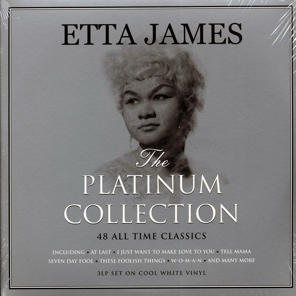 Etta James - The Platinum Collection (3xLP) (white vinyl) vinyl LP front cover
