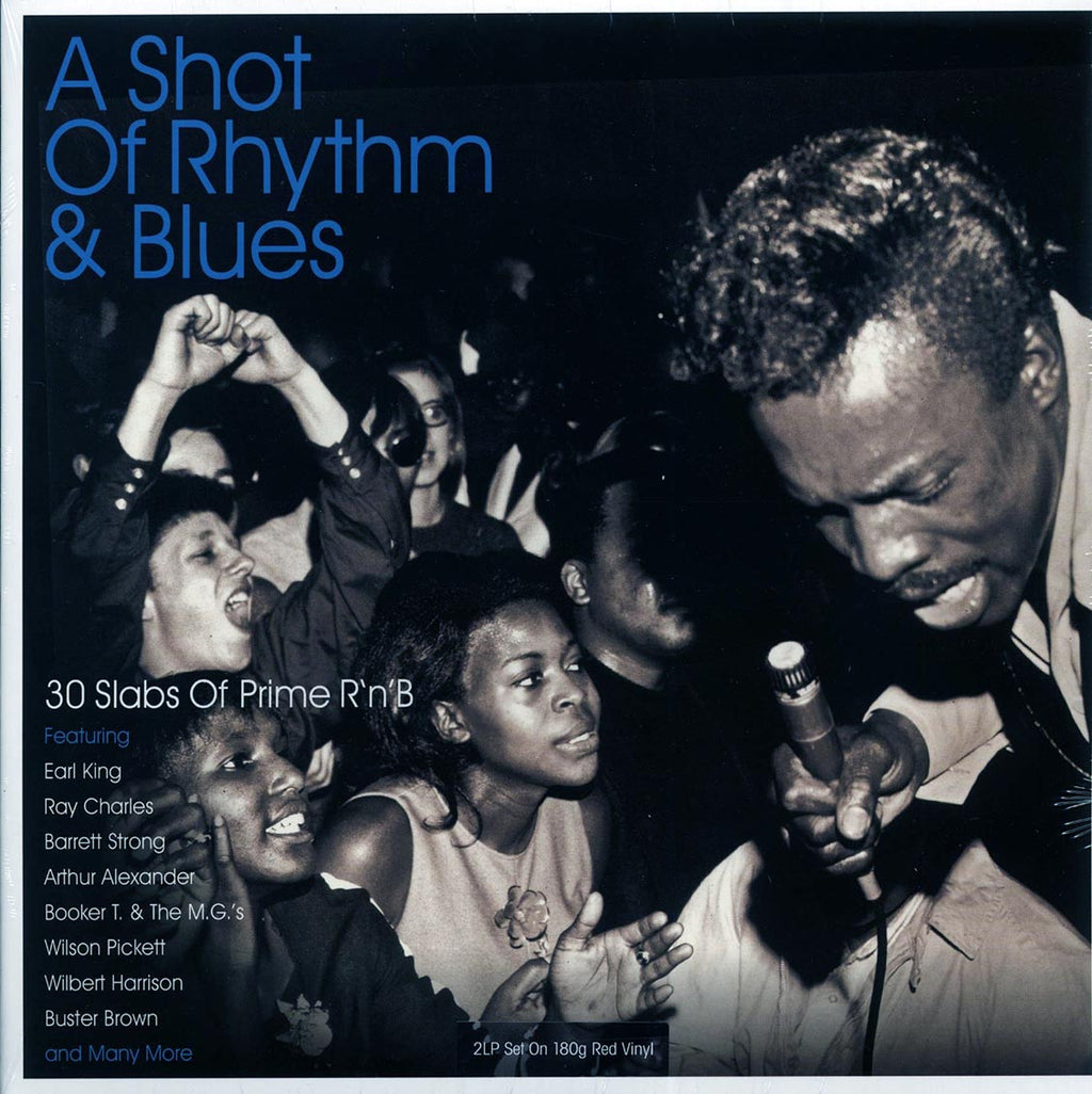 Earl King, Ray Charles, Buster Brown, Etc. - A Shot Of Rhythm & Blues (2xLP) (180g) (red vinyl) vinyl LP front cover