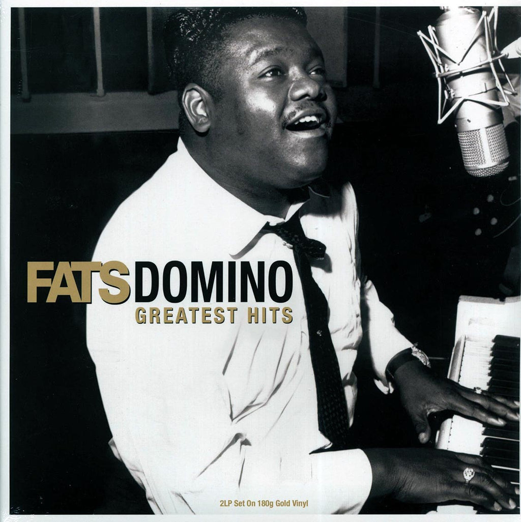 Fats Domino - Greatest Hits (2xLP) (180g) (gold vinyl) vinyl LP front cover