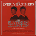 The Everly Brothers - The Platinum Collection (3xLP) (silver vinyl) vinyl LP front cover
