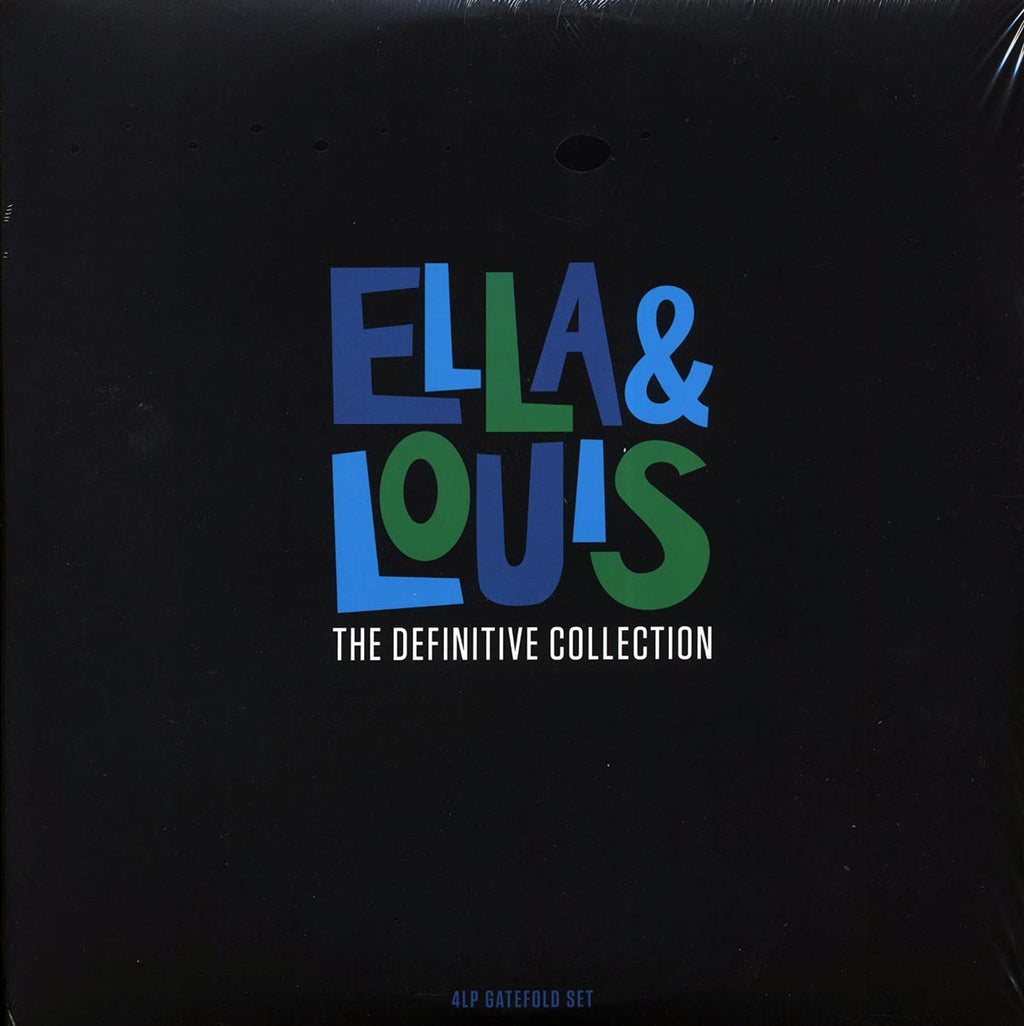 Ella Fitzgerald, Louis Armstrong - The Definitive Collection (4xLP) vinyl LP front cover