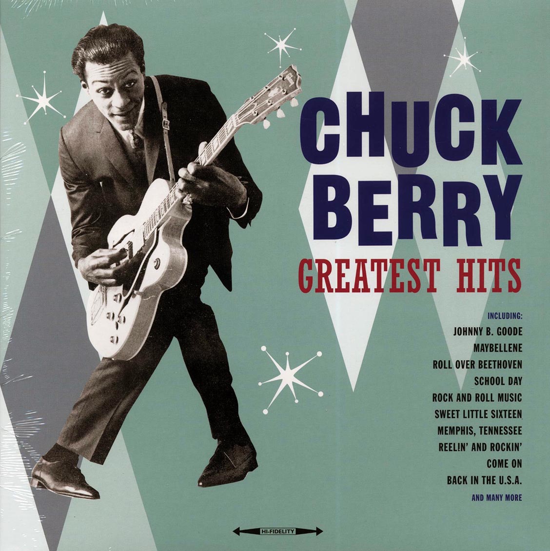Chuck Berry - Greatest Hits (180g) vinyl LP front cover