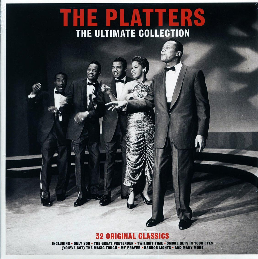 The Platters - The Ultimate Collection (2xLP) (180g) vinyl LP front cover