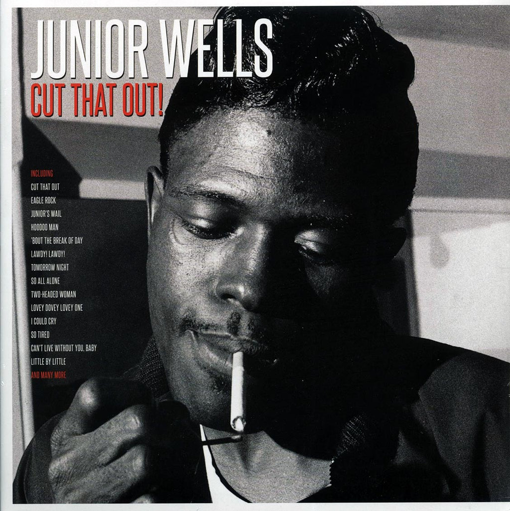 Junior Wells - Cut That Out! (2xLP) (180g) vinyl LP front cover