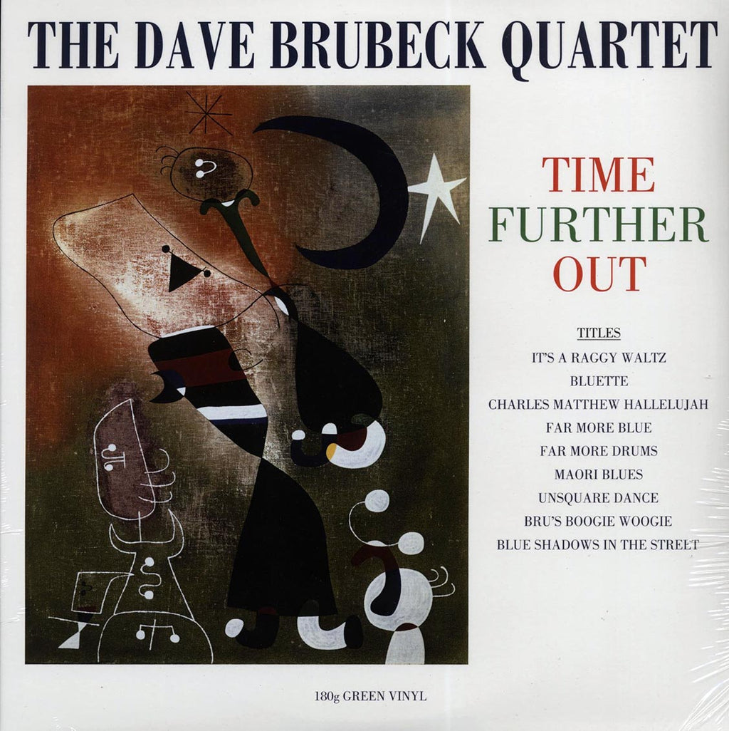 Dave Brubeck Quartet - Time Further Out (180g) (green vinyl) vinyl LP front cover
