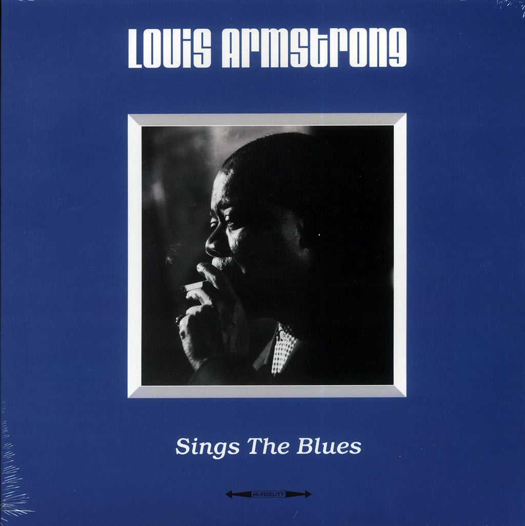 Louis Armstrong - Sings The Blues (180g) vinyl LP front cover