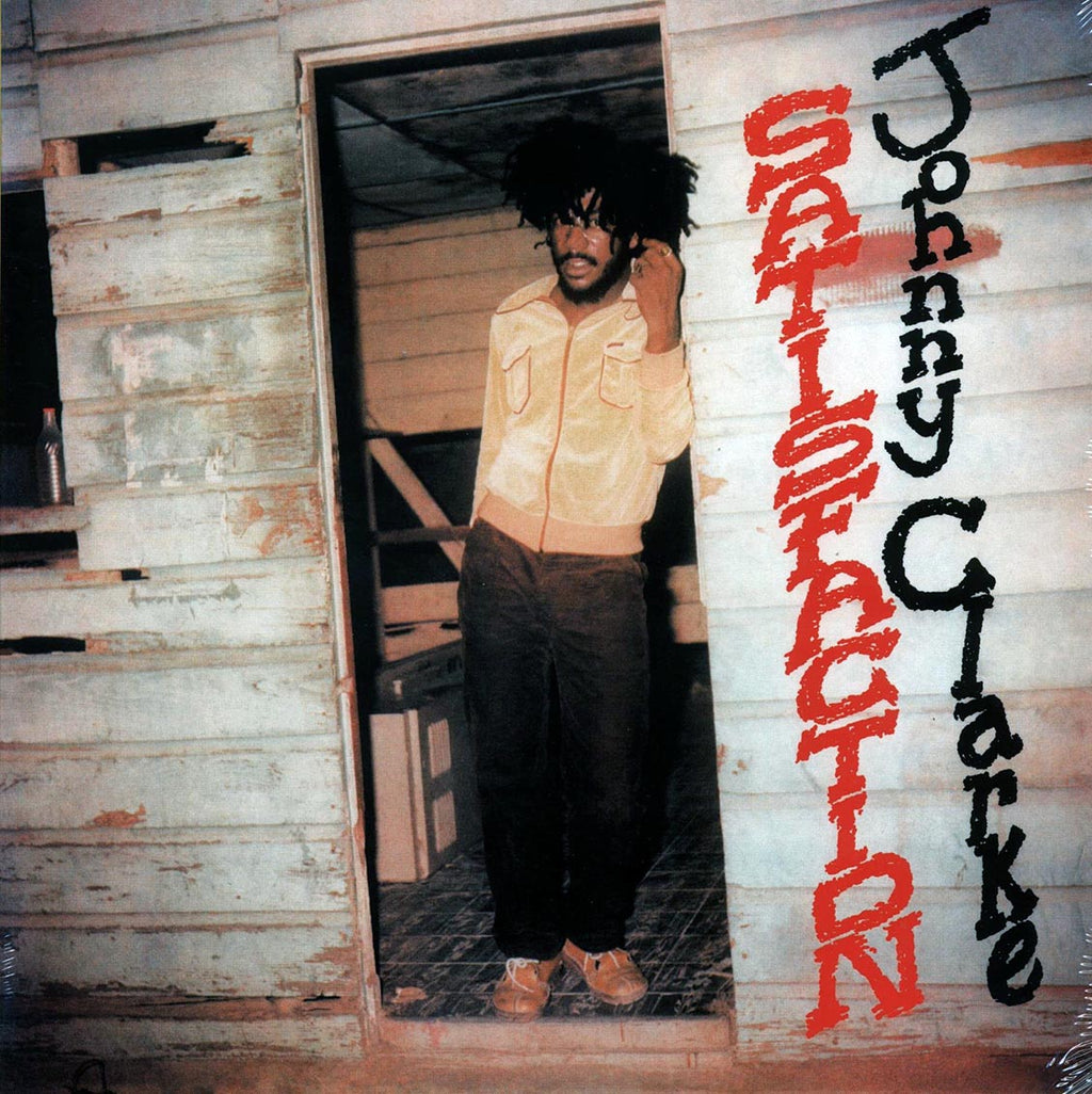 Johnny Clarke - Satisfaction vinyl LP front cover