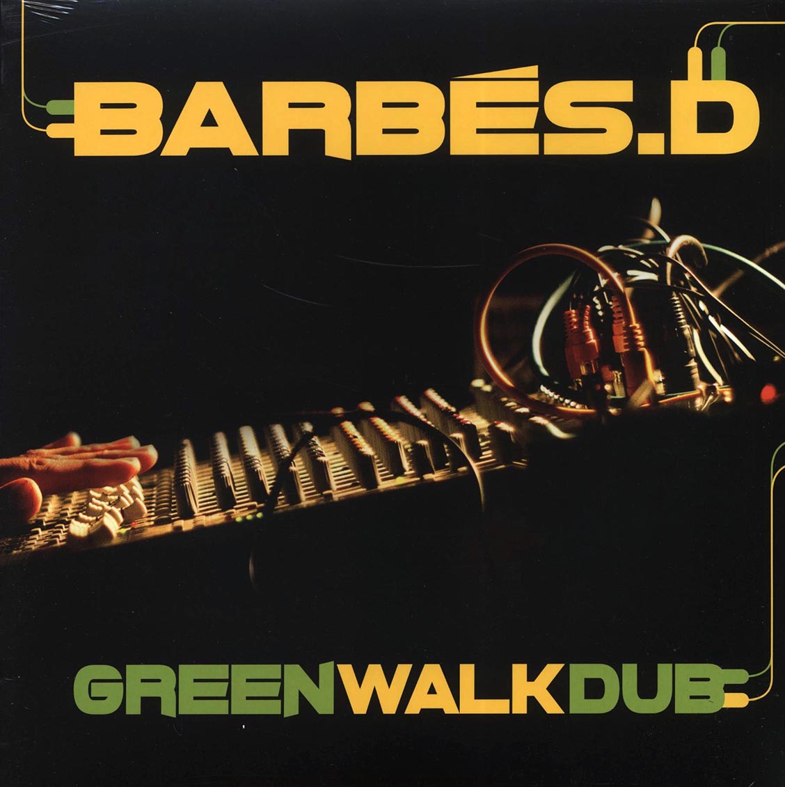 Barbes.D - Green Walk Dub vinyl LP front cover