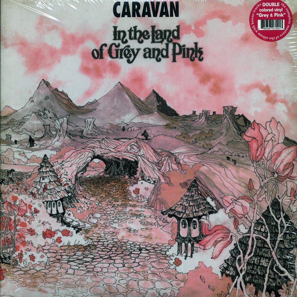 Caravan - In The Land Of Grey And Pink (+bonus tracks) (2xLP) (180g) (colored vinyl) vinyl LP front cover