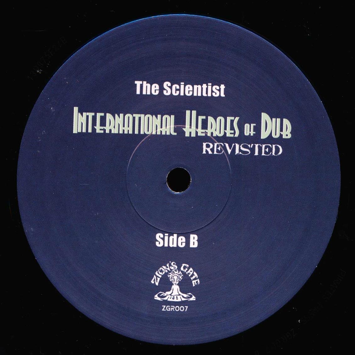 Scientist - International Heroes Of Dub Revisited (Plain Jacket) (ltd. ed.) vinyl LP back cover