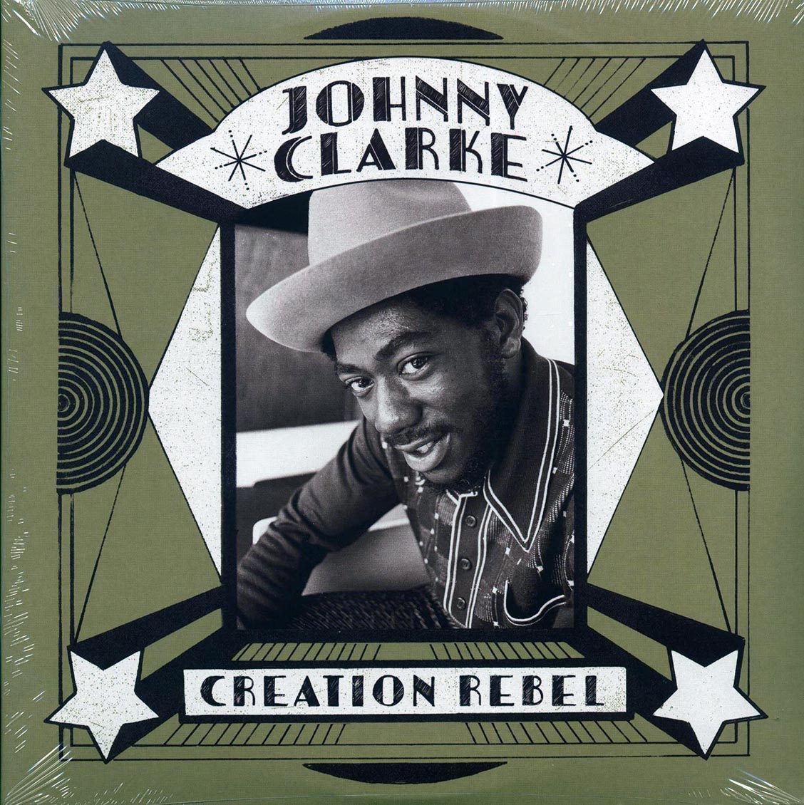 Johnny Clarke - Creation Rebel (23 tracks) (2xLP) vinyl LP front cover
