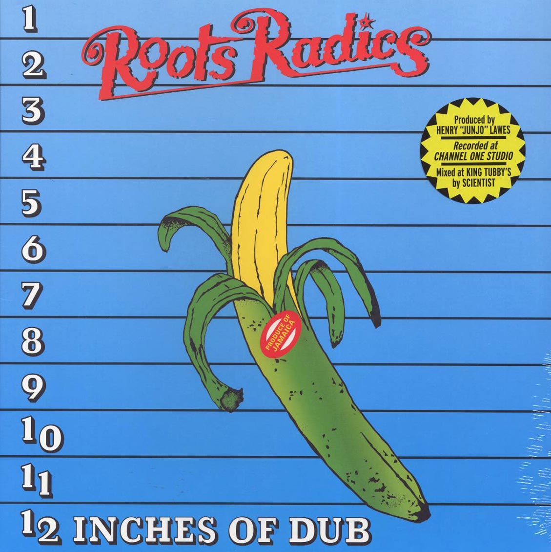 The Roots Radics - 12 Inches Of Dub vinyl LP front cover