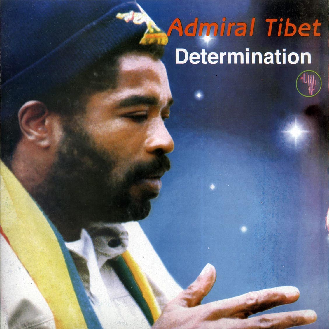 Admiral Tibet - Determination (Jamaica press) (orig. press) vinyl LP front cover