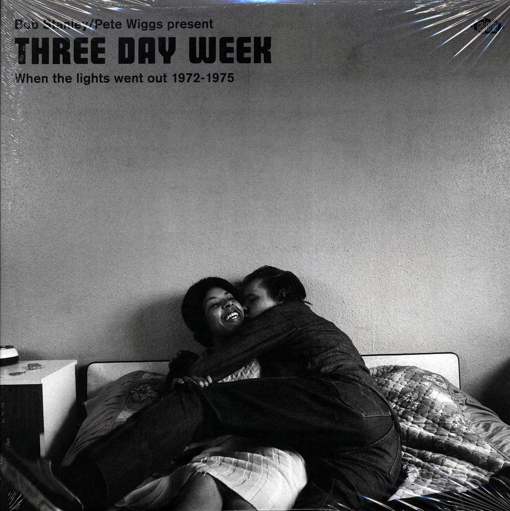 Hawkwind, The Troggs, The Kinks, Etc. - Bob Stanley & Pete Wiggs Present Three Day Week: When The Lights Went Out 1972-1975 (2xLP) (colored vinyl) vinyl LP front cover