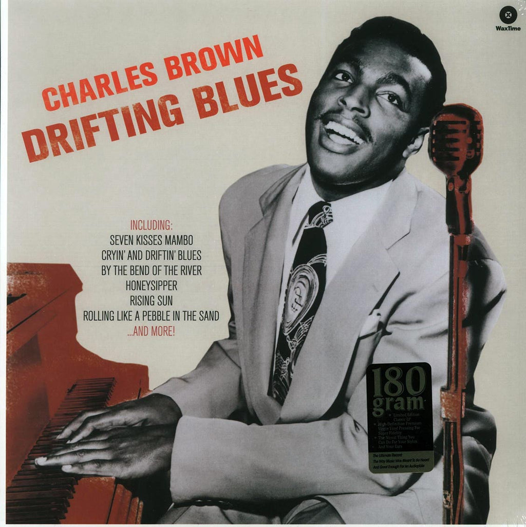 Charles Brown - Drifting Blues (+2 bonus tracks) (ltd. ed.) (180g) vinyl LP front cover