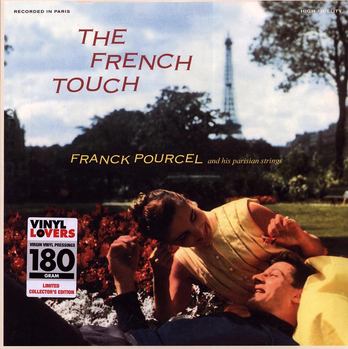 Franck Puourcel And His Parisian Strings - The French Touch (+2 bonus tracks) (ltd. ed.) (180g) vinyl LP front cover