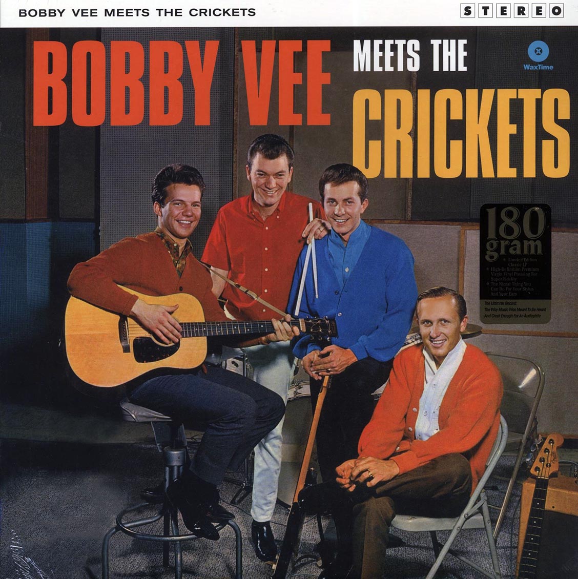 Bobby Vee, The Crickets - Bobby Vee Meets The Crickets (ltd. ed.) (180g) vinyl LP front cover