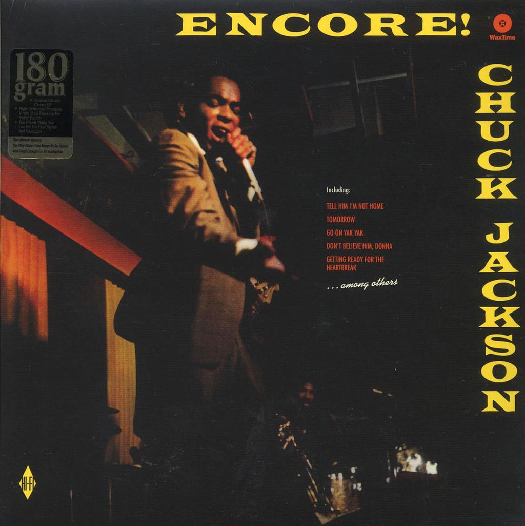 Chuck Jackson - Encore! (ltd. ed.) (180g) vinyl LP front cover