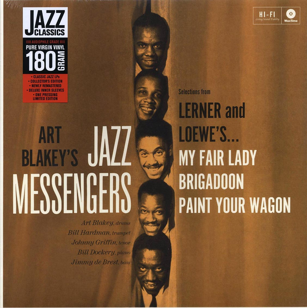 Art Blakey's Jazz Messengers - Selections From Lerner And Loewe's My Fair Lady, Brigadoon, Paint Your Wagon (ltd. ed.) (180g) (remastered) vinyl LP front cover
