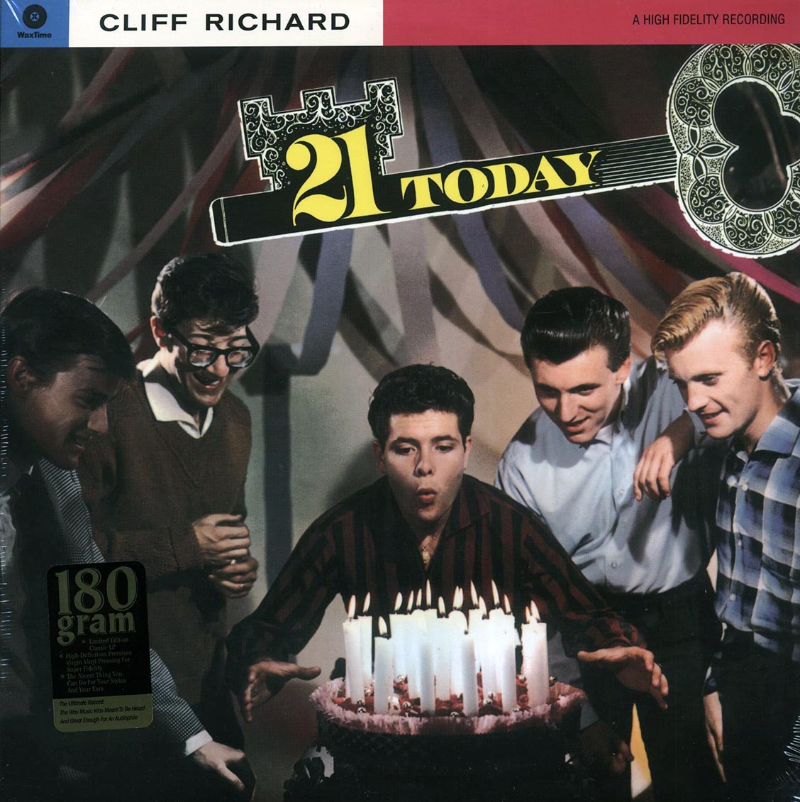 Cliff Richard - 21 Today (ltd. ed.) (180g) (High-Def VV) vinyl LP front cover