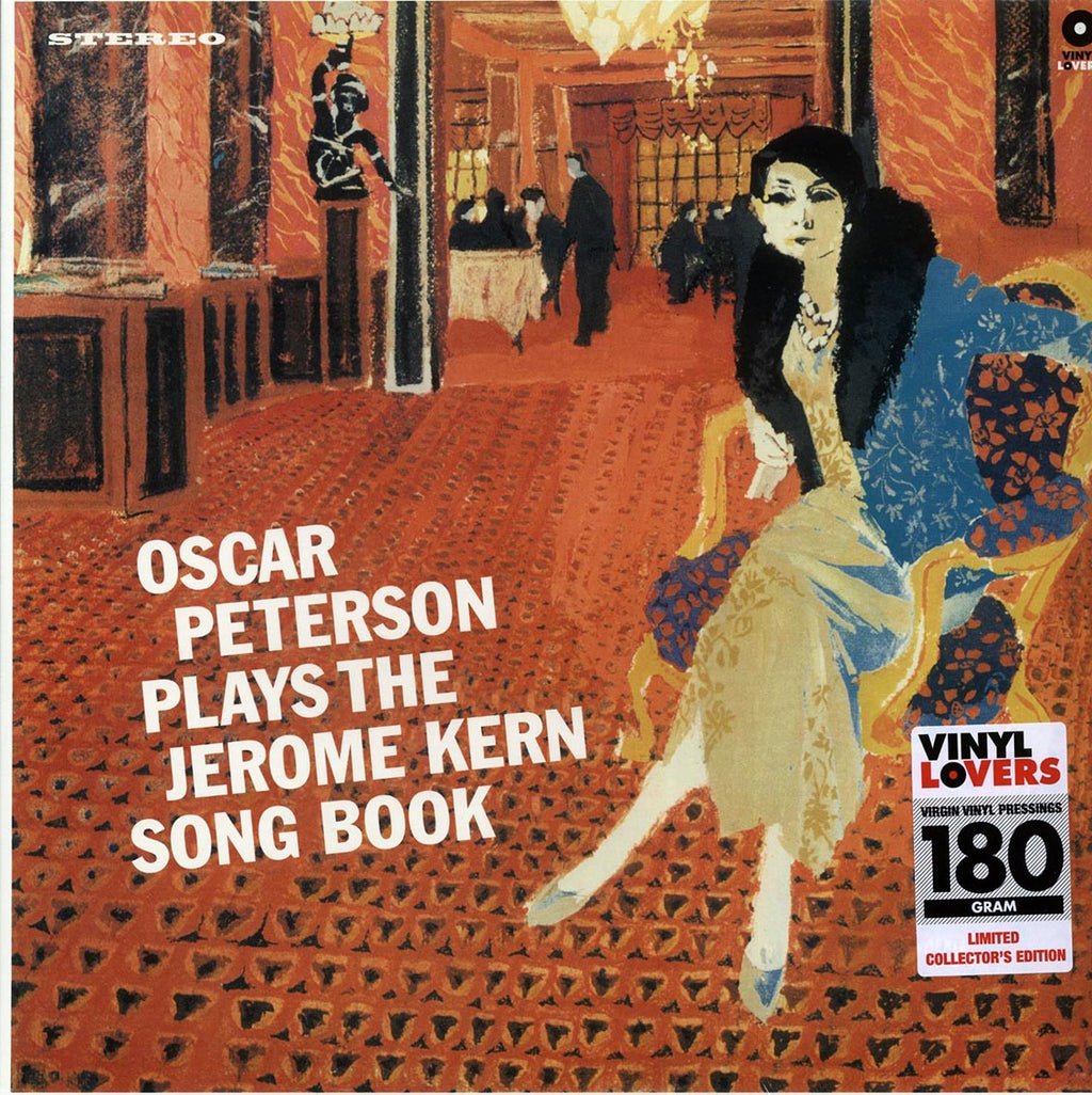 Oscar Peterson - Plays The Jerome Kern Song Book (+3 bonus tracks) (ltd. ed.) (180g) vinyl LP front cover