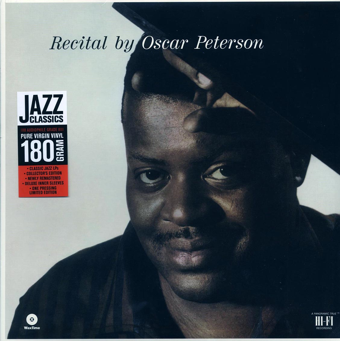 Oscar Peterson - Recital By Oscar Peterson (+bonus track) (ltd. ed.) (180g) vinyl LP front cover